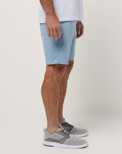 TravisMathew | Tech Knit Short 9In - Ash Blue
