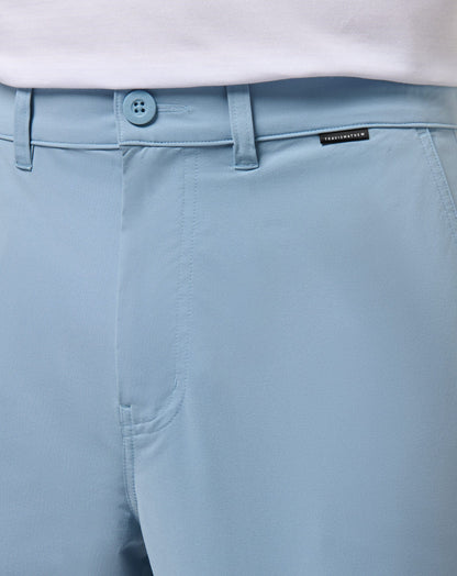 TravisMathew | Tech Knit Short 9In - Ash Blue