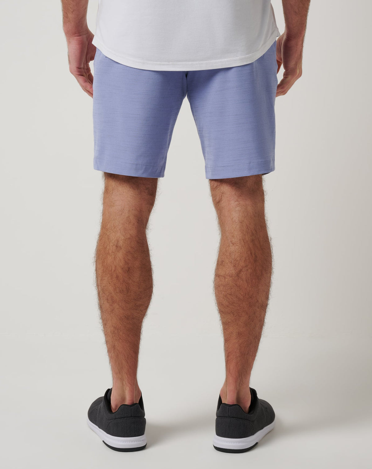 TravisMathew | Travel Year Short 9In - Heather Violet Storm
