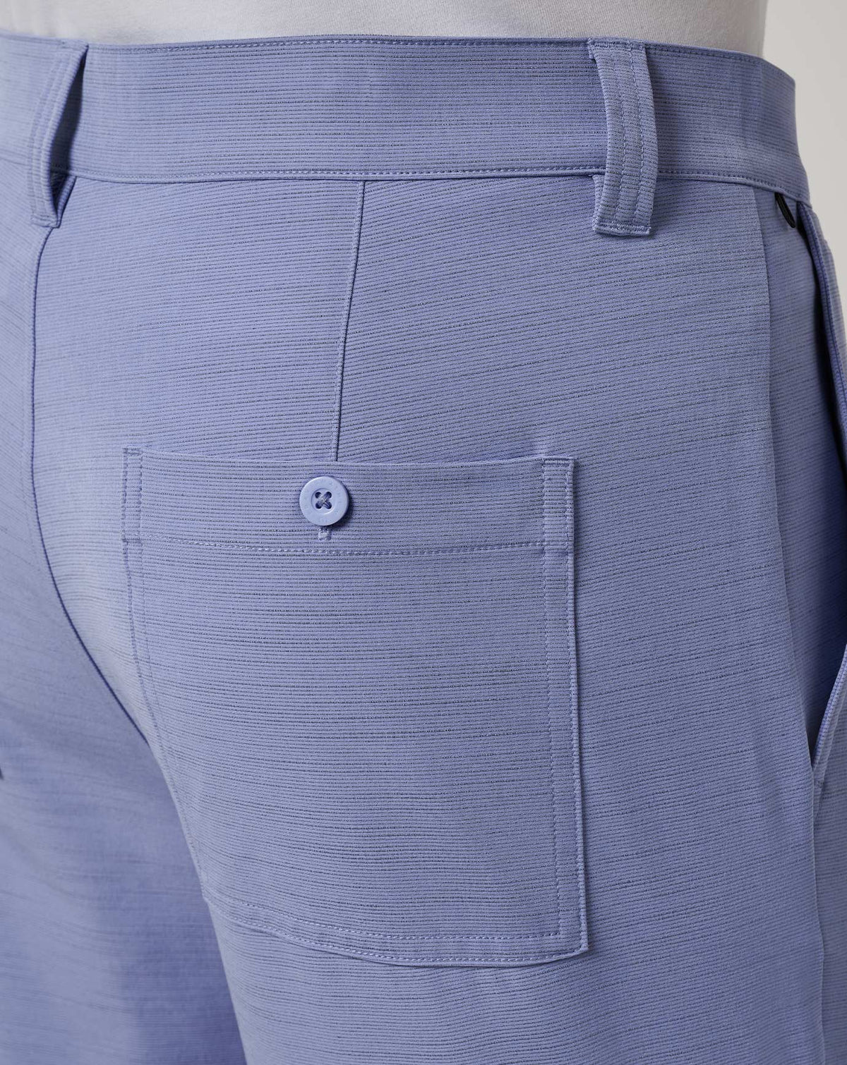 TravisMathew | Travel Year Short 9In - Heather Violet Storm