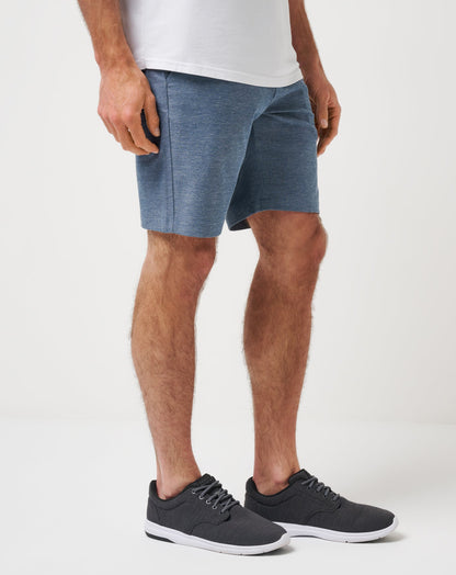 TravisMathew | Adirondack Short 9In - Heather Navy