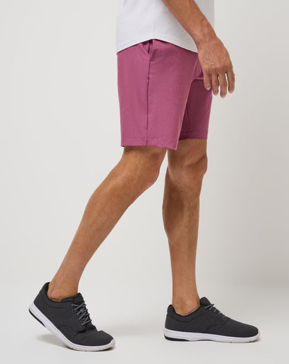 TravisMathew | Overhead Compartment Short 10In - Damson