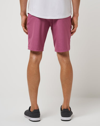 TravisMathew | Overhead Compartment Short 10In - Damson