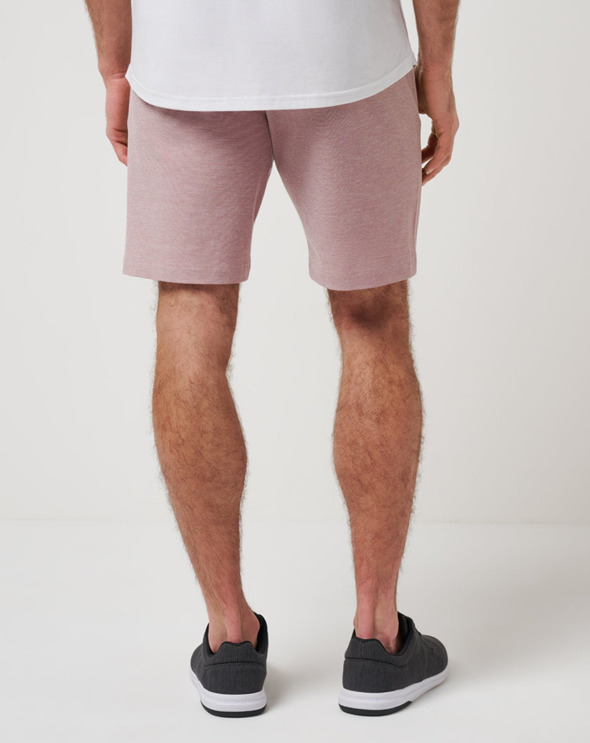 TravisMathew | Adirondack Short 9In - Heather Roan Rouge