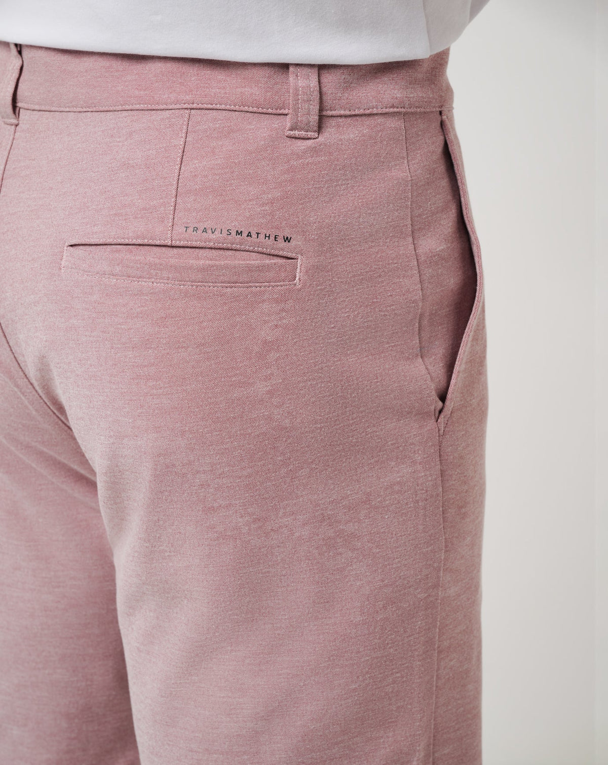 TravisMathew | Adirondack Short 9In - Heather Roan Rouge
