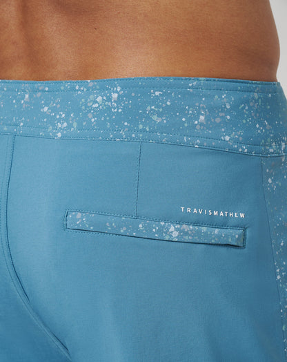 TravisMathew | Under The Sun Boardshort - Captains Blue
