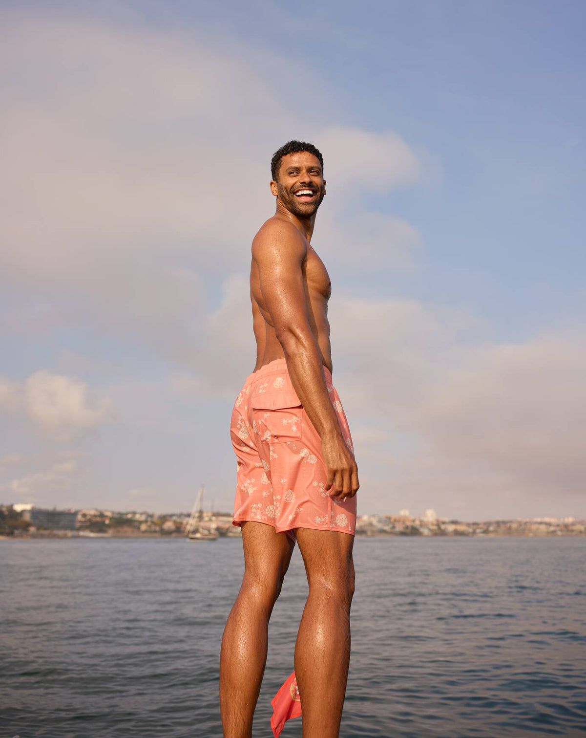 TravisMathew | Get Outside Boardshort - Terra Cotta