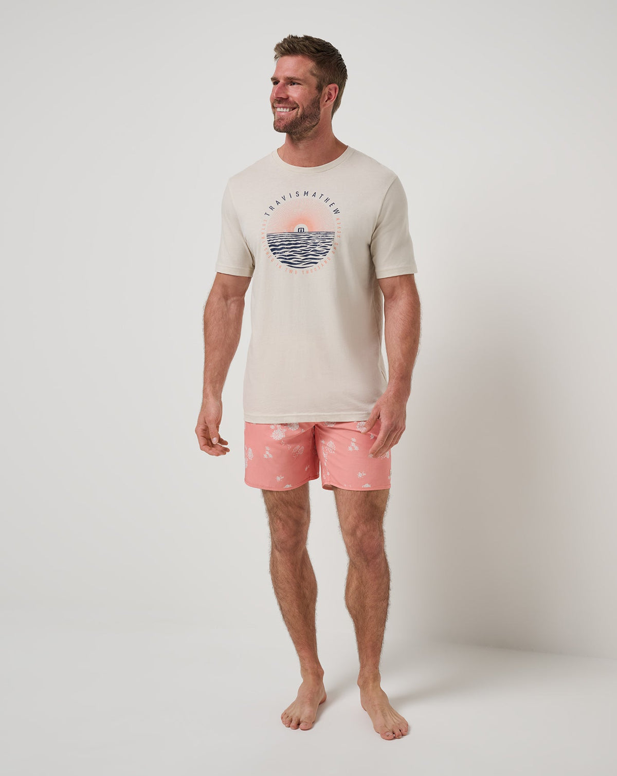 TravisMathew | Get Outside Boardshort - Terra Cotta
