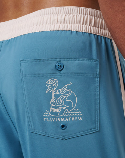 TravisMathew | Lost Cave Boardshort - Captains Blue