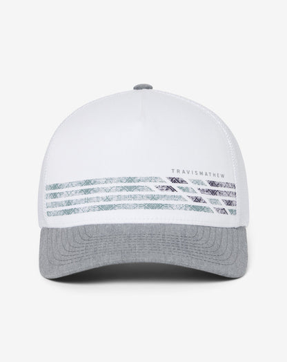 TravisMathew | First Access Snapback Hat - White