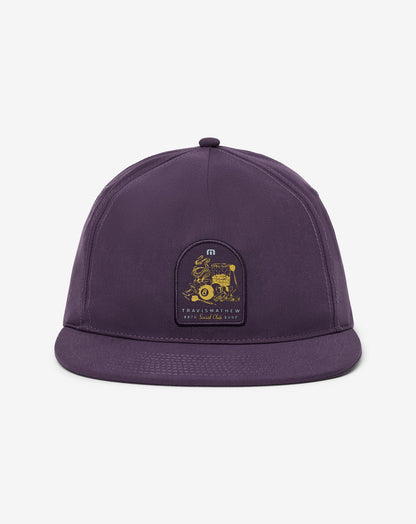 TravisMathew | Social Hour Snapback Hat - Purple Velvet