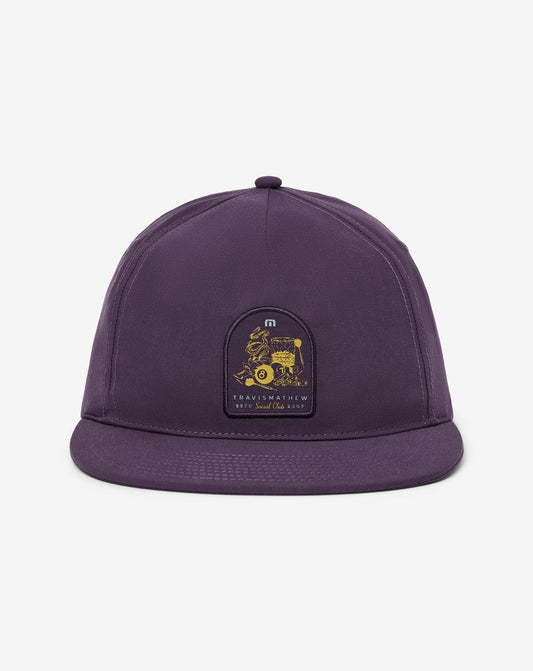 TravisMathew | Social Hour Snapback Hat - Purple Velvet
