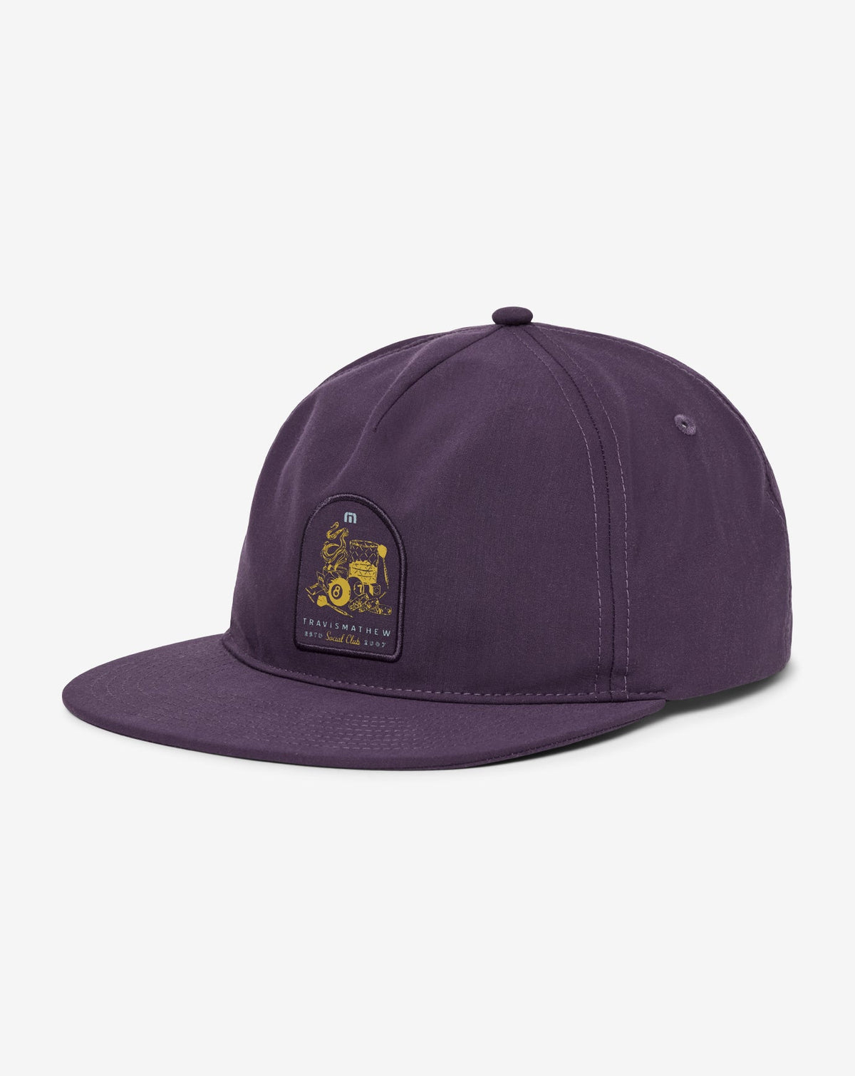 TravisMathew | Social Hour Snapback Hat - Purple Velvet