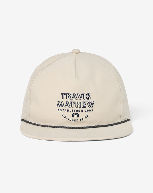 TravisMathew | Salted Shore Snapback Hat - Italian Sand