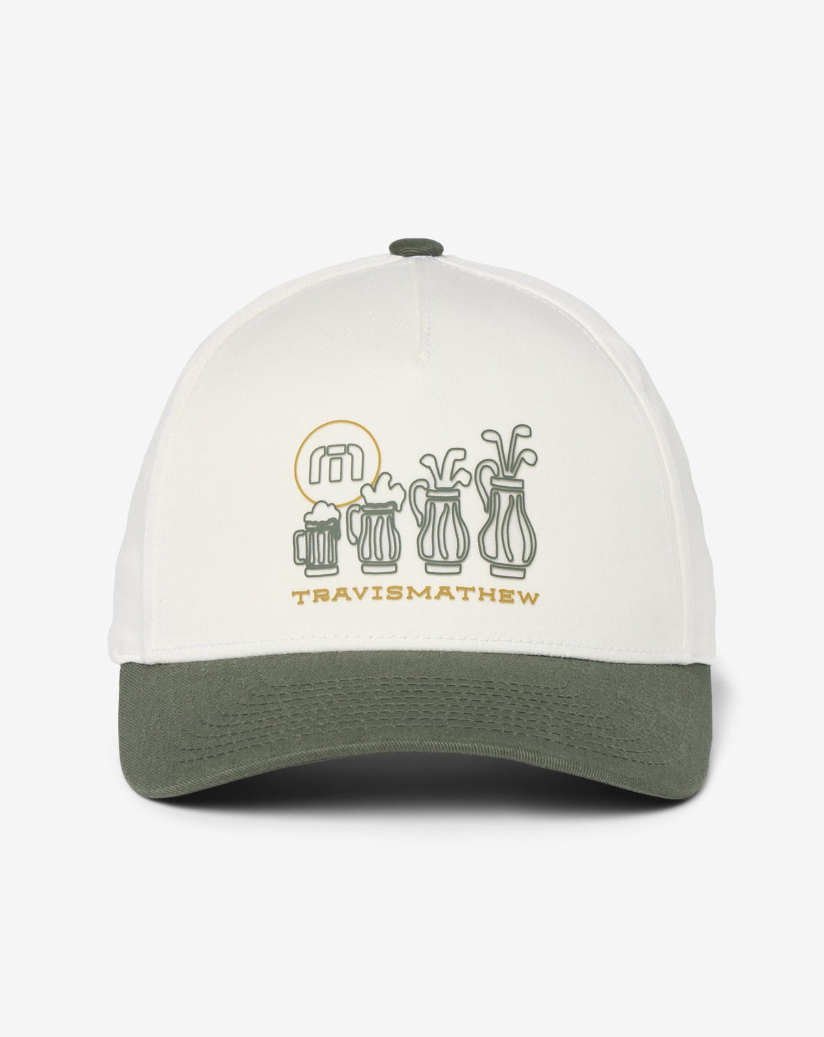 TravisMathew | Beerly Beloved 2.0 Snapback Hat - Off-White