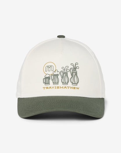 TravisMathew | Beerly Beloved 2.0 Snapback Hat - Off-White
