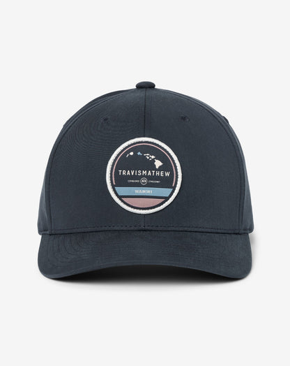 TravisMathew | The Forbidden Isle 3.0 Waikiki Snapback Hat - Total Eclipse