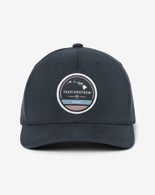 TravisMathew | The Forbidden Isle 3.0 Waikiki Snapback Hat - Total Eclipse