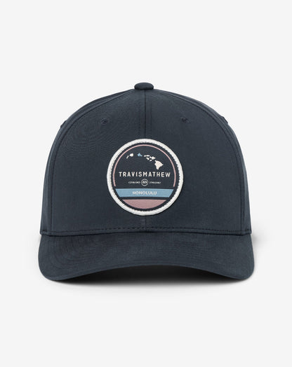 TravisMathew | The Forbidden Isle 3.0 Honolulu Snapback Hat - Total Eclipse