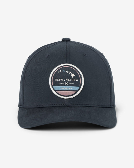 TravisMathew | The Forbidden Isle 3.0 Honolulu Snapback Hat - Total Eclipse