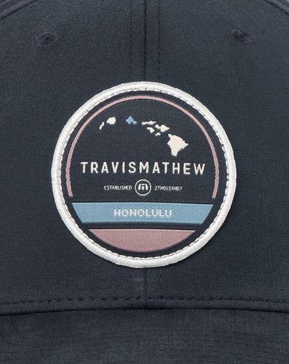 TravisMathew | The Forbidden Isle 3.0 Honolulu Snapback Hat - Total Eclipse