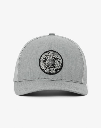 TravisMathew | The Patch Floral Snapback Hat - Heather Grey