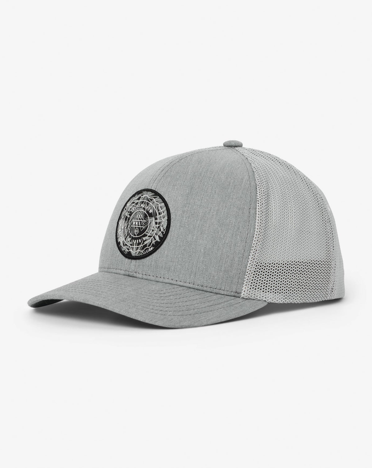 TravisMathew | The Patch Floral Snapback Hat - Heather Grey