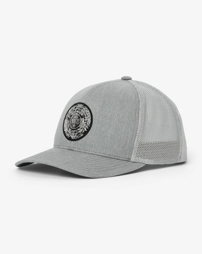 TravisMathew | The Patch Floral Snapback Hat - Heather Grey