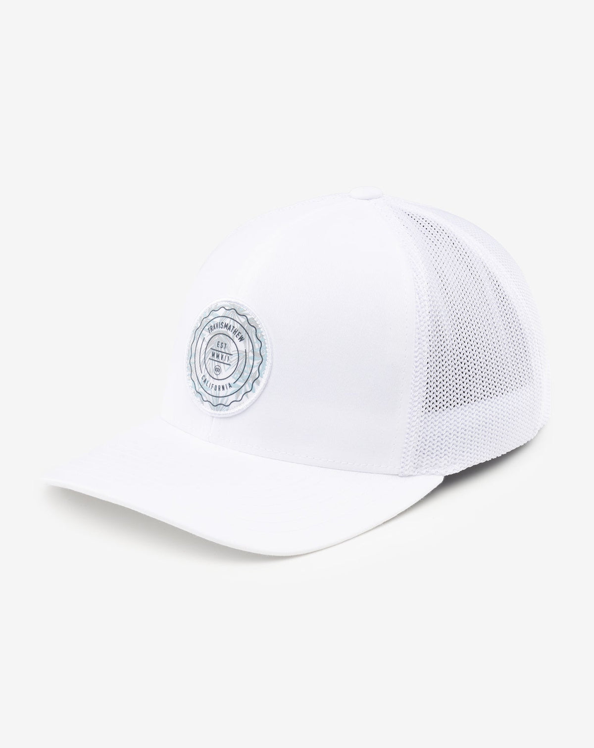 TravisMathew | The Patch Floral Snapback Hat - White