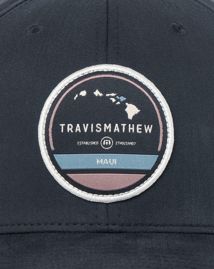 TravisMathew | The Forbidden Isle 3.0 Maui Snapback Hat - Total Eclipse