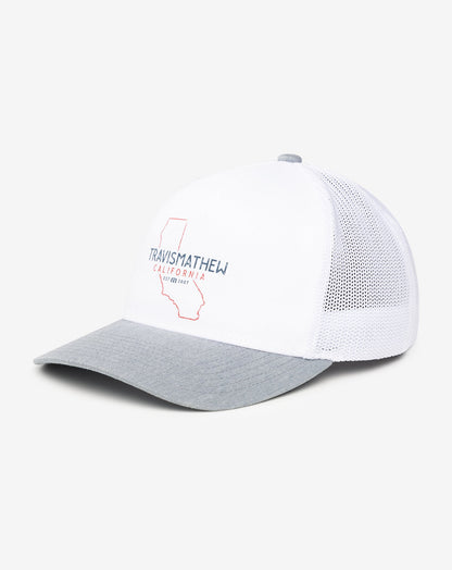 TravisMathew | Almost Weather Snapback Hat - White