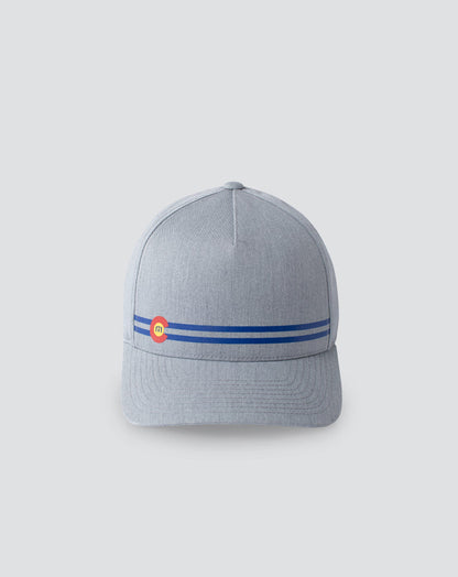 TravisMathew | Side Cut Snapback Hat - Heather Grey
