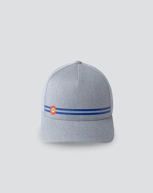 TravisMathew | Side Cut Snapback Hat - Heather Grey