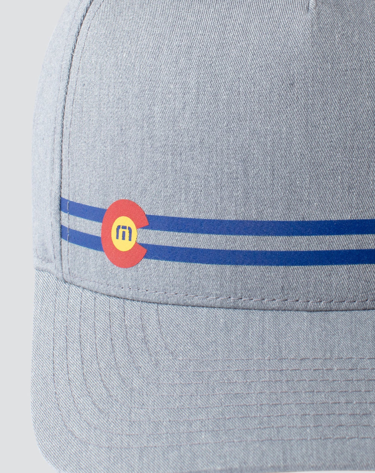 TravisMathew | Side Cut Snapback Hat - Heather Grey