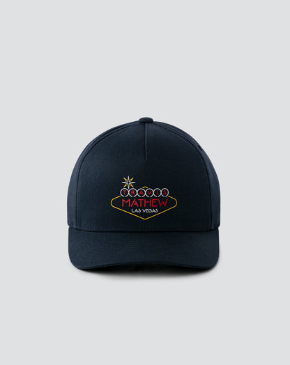 TravisMathew | Neon Magic Snapback Hat - Dark Blue