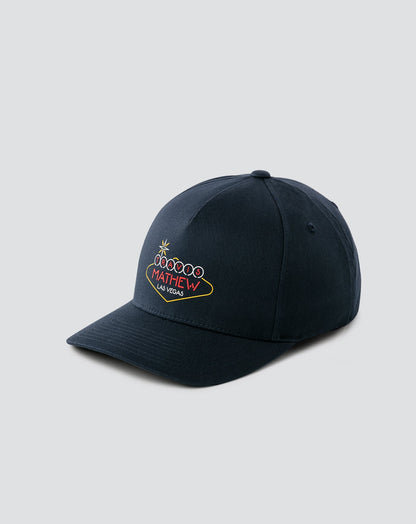 TravisMathew | Neon Magic Snapback Hat - Dark Blue