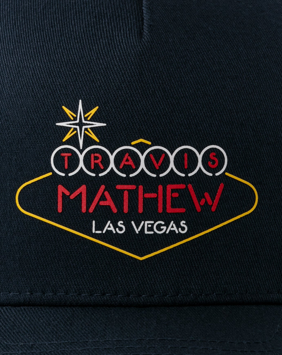 TravisMathew | Neon Magic Snapback Hat - Dark Blue