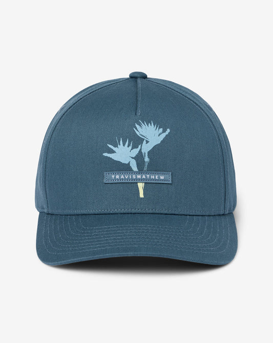TravisMathew | Change Of Topic Snapback Hat - Dark Teal