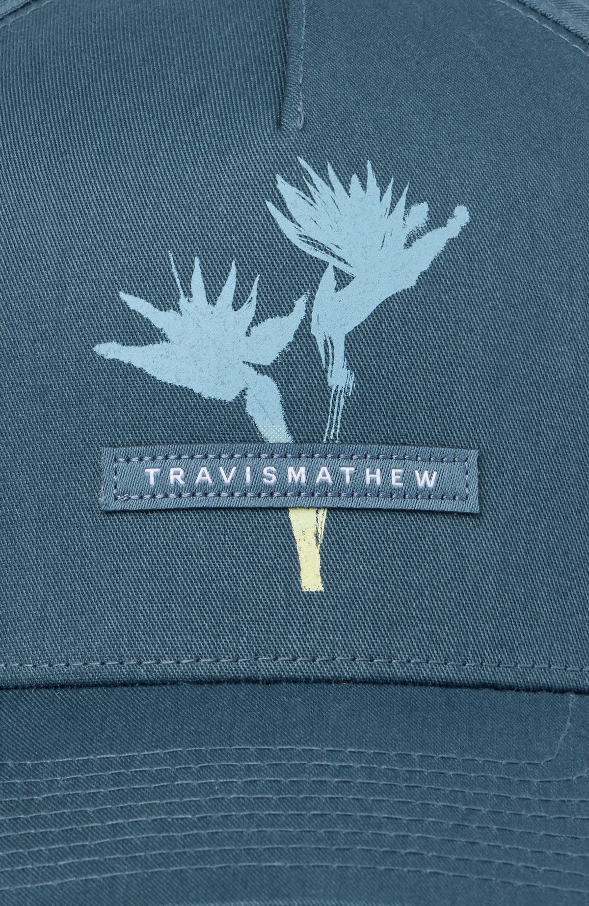 TravisMathew | Change Of Topic Snapback Hat - Dark Teal