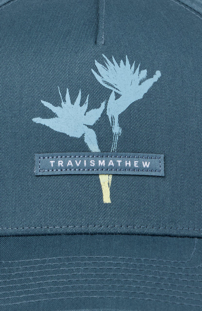 TravisMathew | Change Of Topic Snapback Hat - Dark Teal