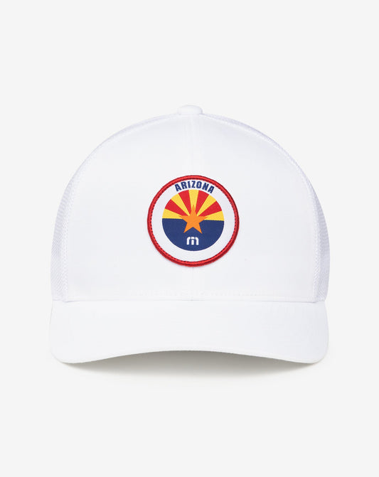 TravisMathew | Prickly Pear Snapback Hat - White