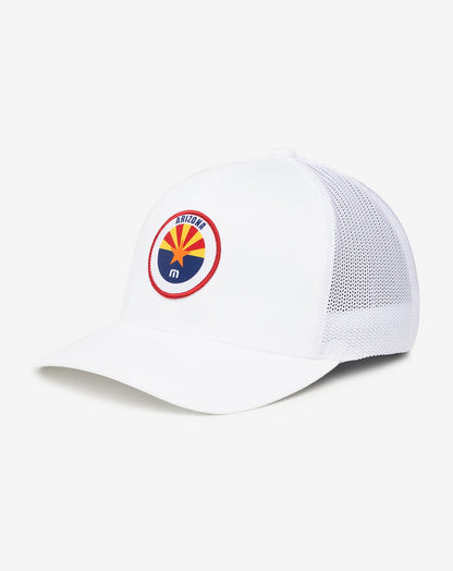 TravisMathew | Prickly Pear Snapback Hat - White