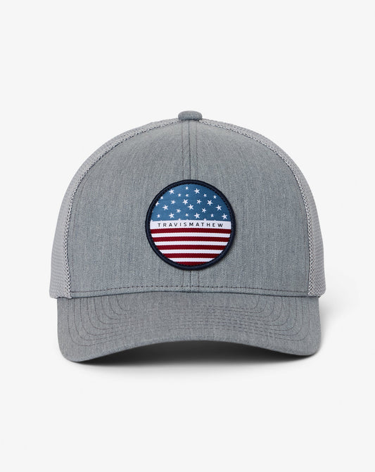 TravisMathew | Sunborn Snapback Hat - Heather Grey