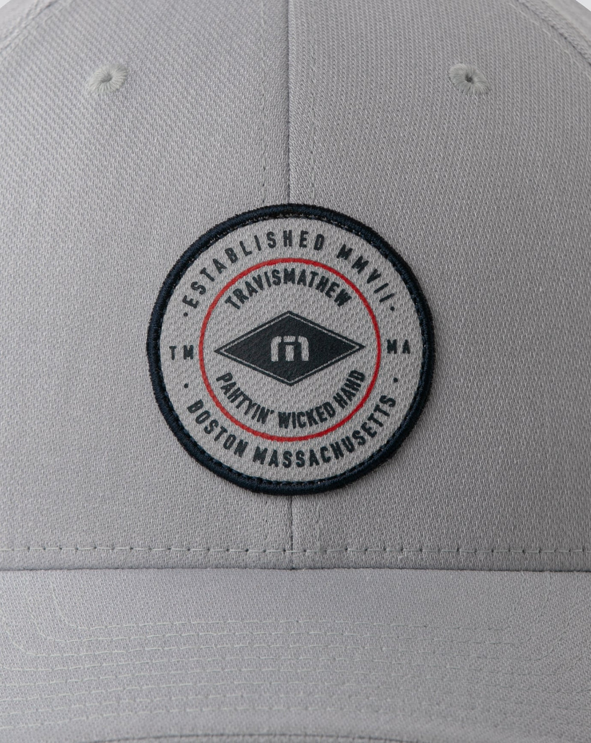 TravisMathew | Back Bay Snapback Hat - Heather Quiet Shade