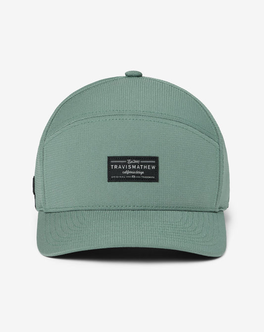 TravisMathew | Wanderlust Snapback Hat - Balsam Green
