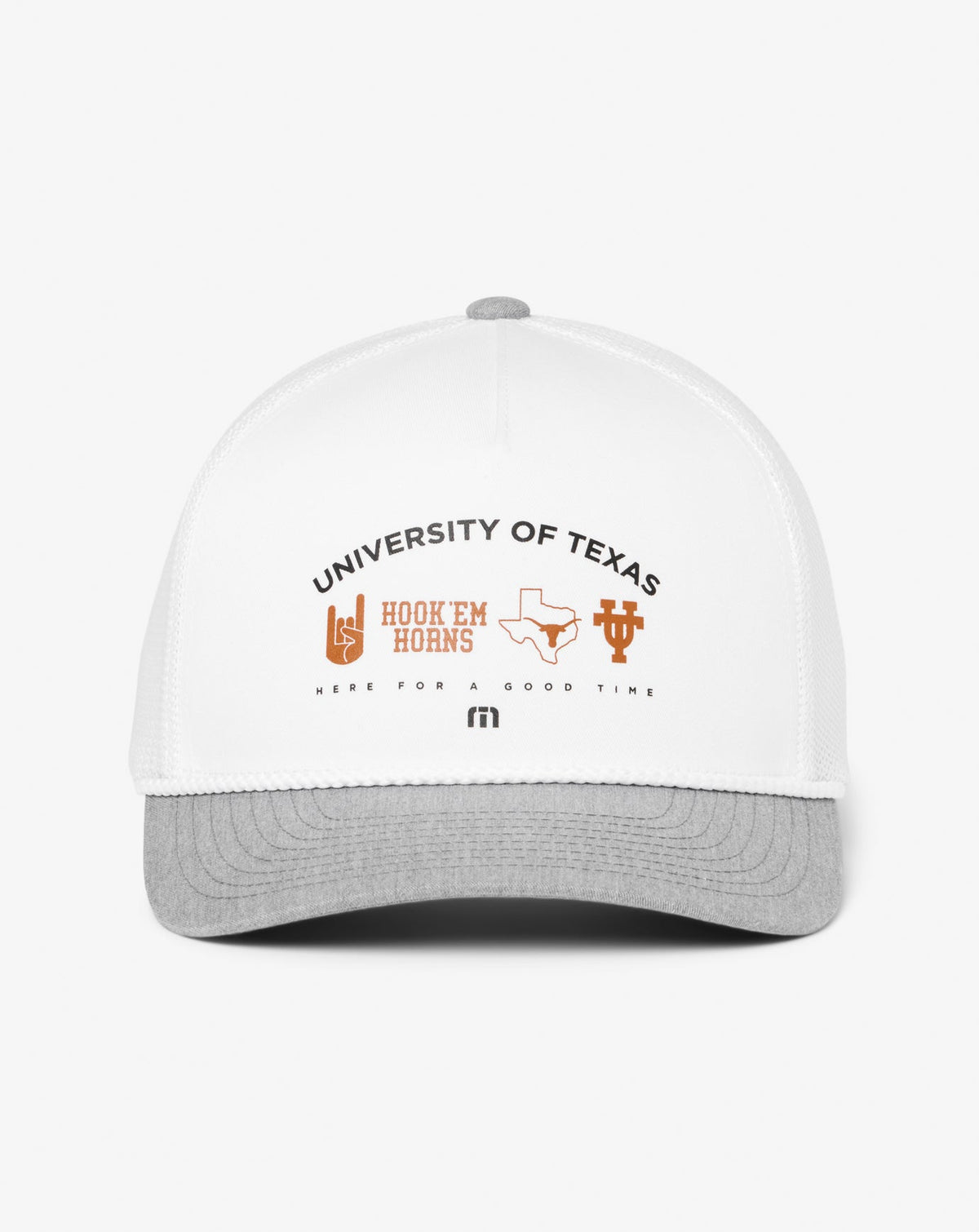 TravisMathew | UT Austin Defensive Line Snapback Hat - White