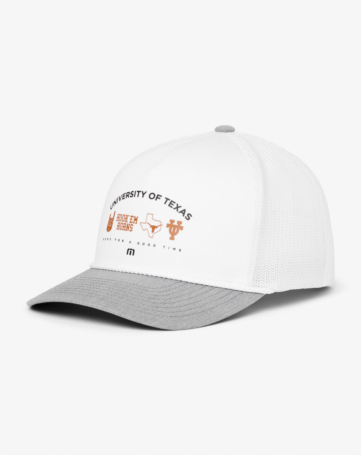 TravisMathew | UT Austin Defensive Line Snapback Hat - White