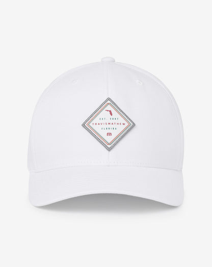 TravisMathew | Loan Shark Snapback Hat - White