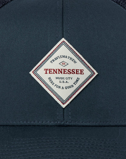 TravisMathew | All Up In My Grill 2.0 Snapback Hat - Navy