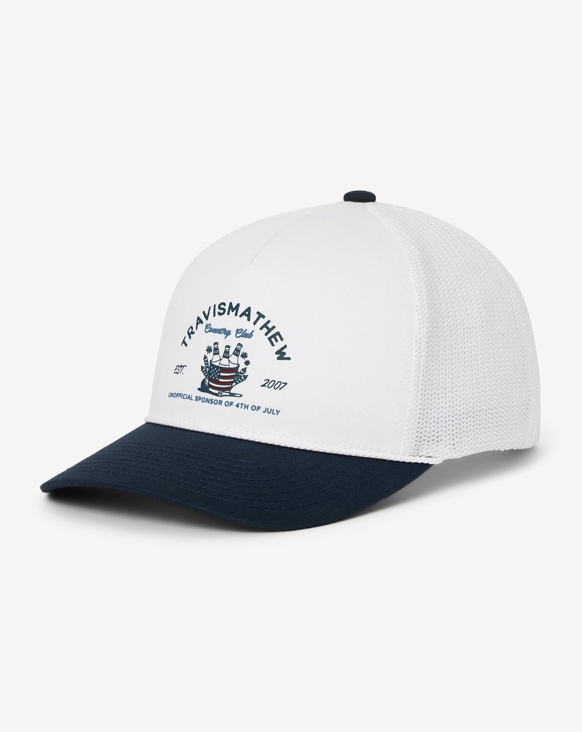 TravisMathew | Firecracker Fiesta Snapback Hat - White